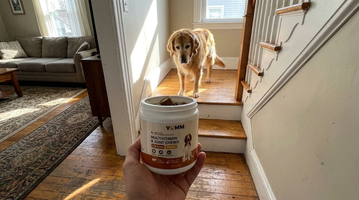 Why Your Dog Gets Stiffer Before Rain — and What's Actually Going On in Their Joints
