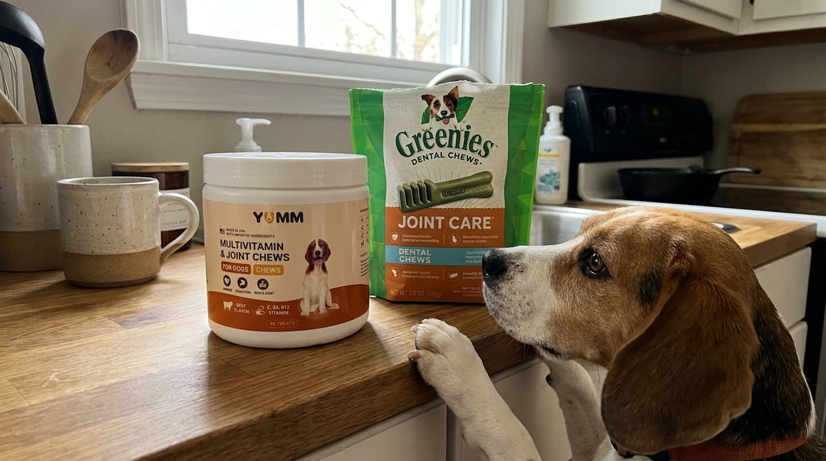 Greenies Joint Care vs YUMM
