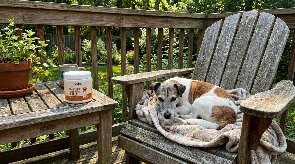 Cold Weather and Senior Dog Joints: 5 Adjustments