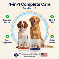 Daily Multivitamin for Dogs 1+1 Bundle(Chicken & Beef)