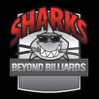 Sharks Restaurant and Billiards logo